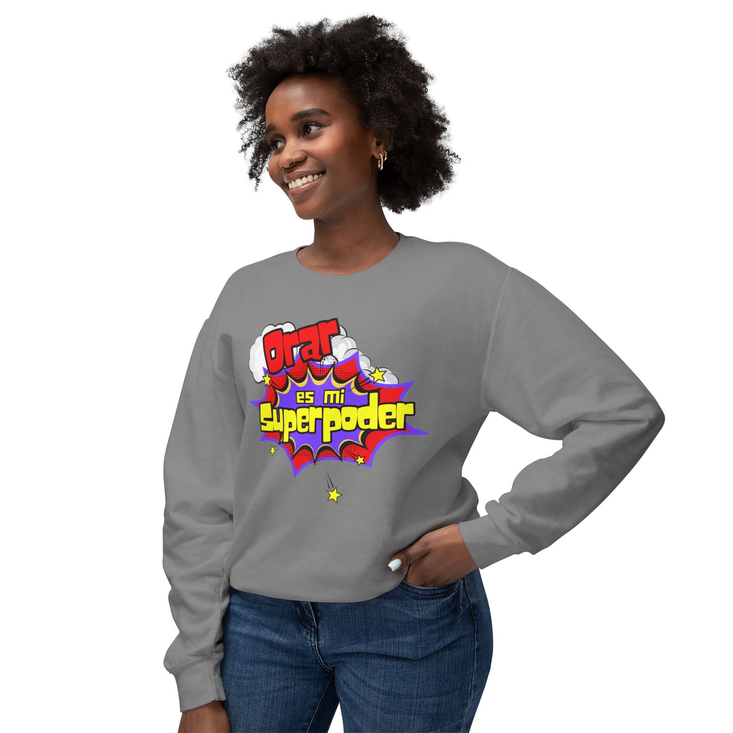 Christian crewneck sweatshirt unisex faith apparel
