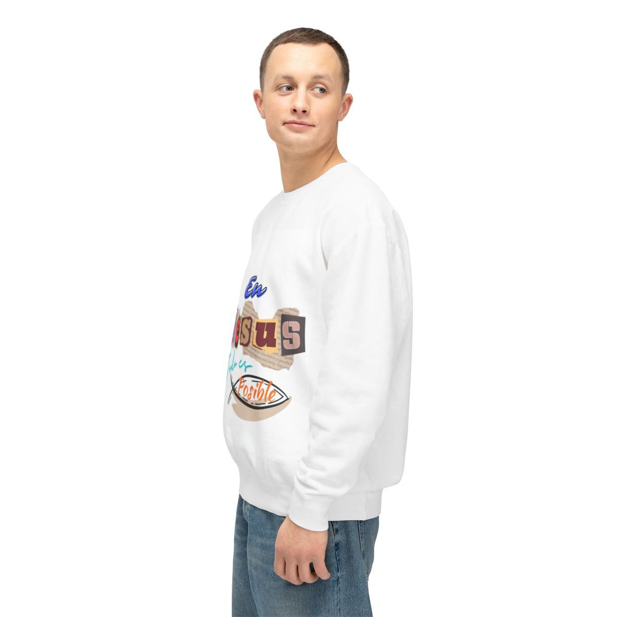 Jesus Crewneck Sweatshirt