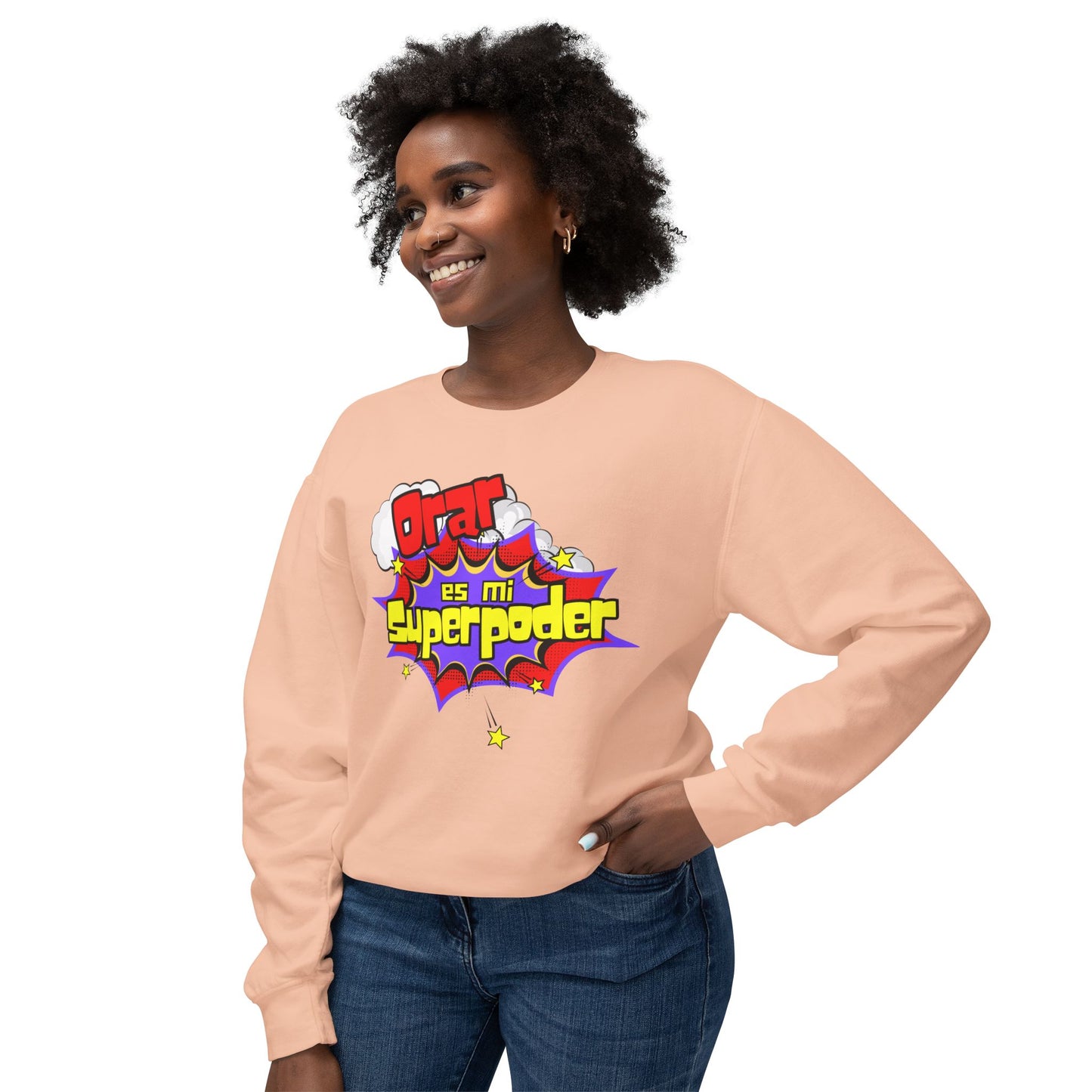 Christian crewneck sweatshirt unisex faith apparel
