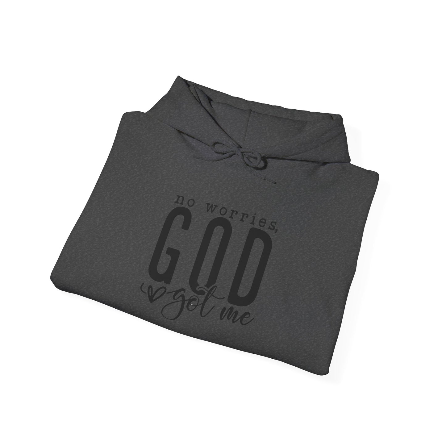 No worries God got me Hoodie 8 oz (Closeout)