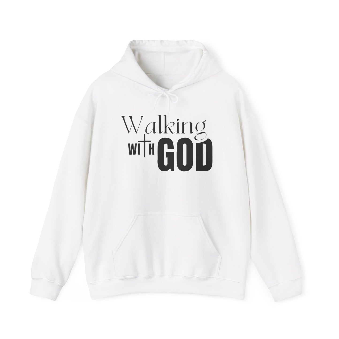 Walking with God Hoodie 8 oz (Closeout)