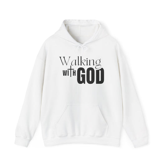 Walking with God Hoodie 8 oz (Closeout)