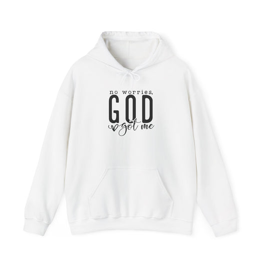 No worries God got me Hoodie 8 oz (Closeout)