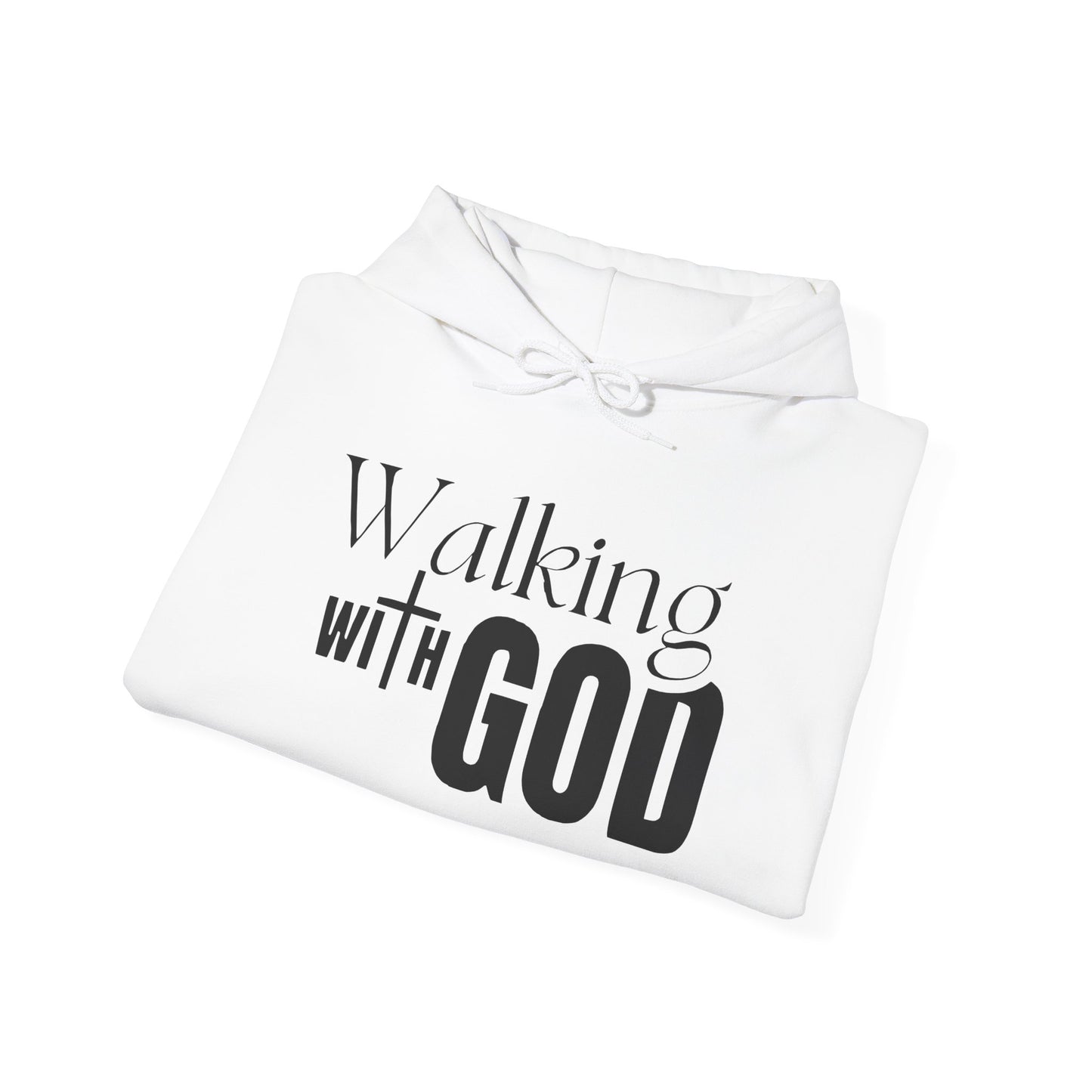 Walking with God Hoodie 8 oz (Closeout)