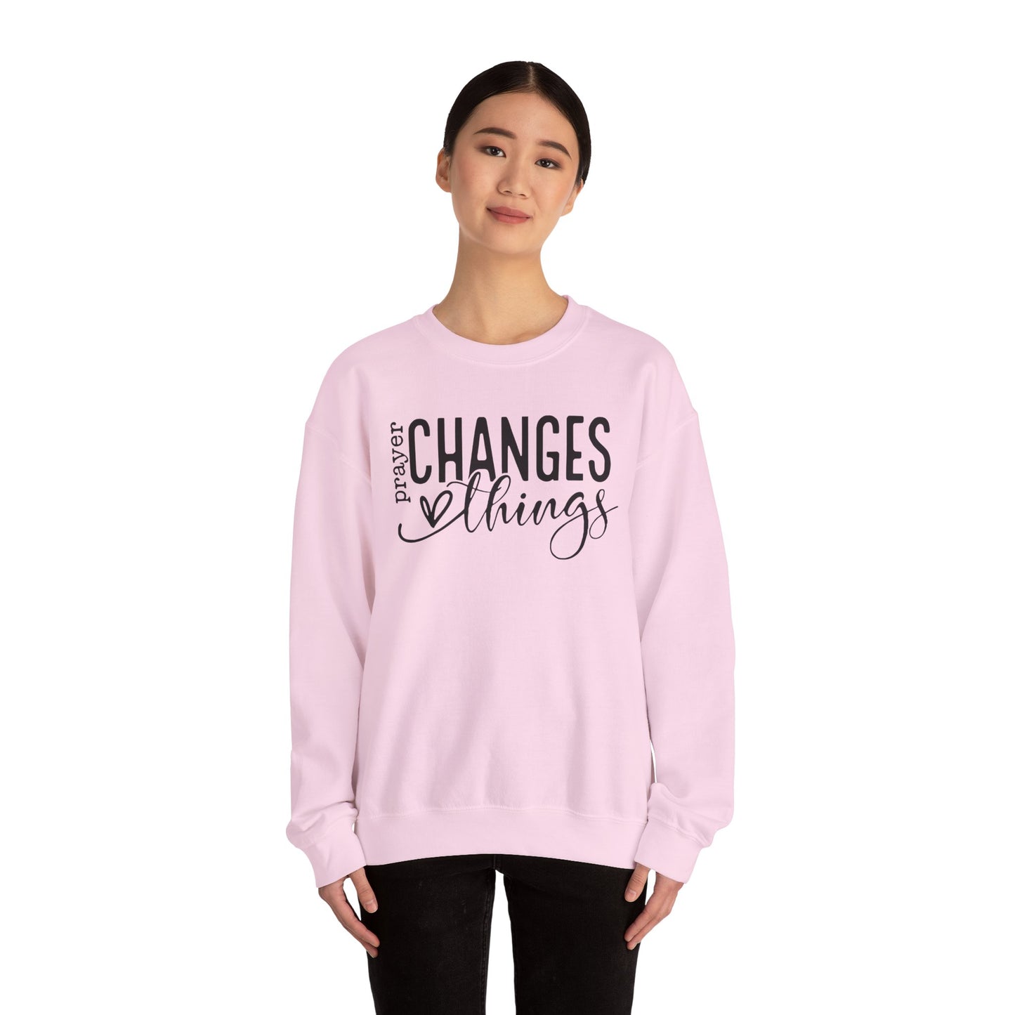 Prayer changes things Pullover Sweatshirt