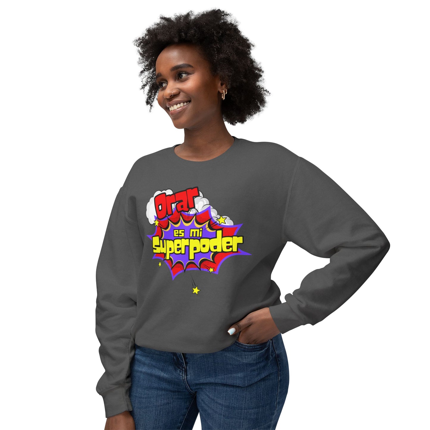 Christian crewneck sweatshirt unisex faith apparel