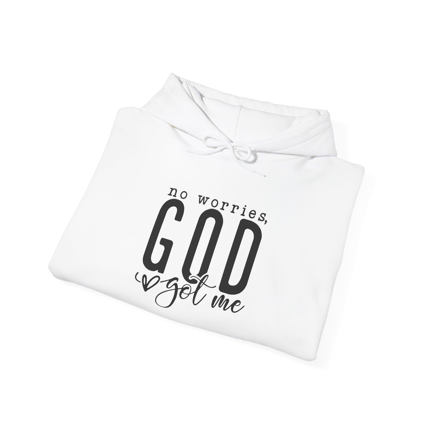 No worries God got me Hoodie 8 oz (Closeout)