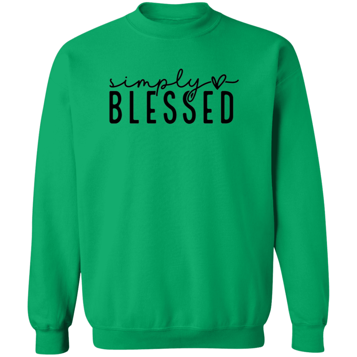 Simply Blessed pullover sweatshirt Christian apparel