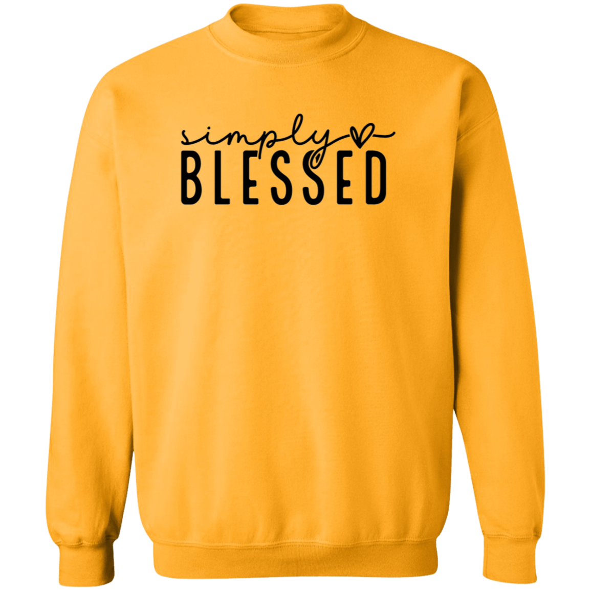 Simply Blessed pullover sweatshirt Christian apparel