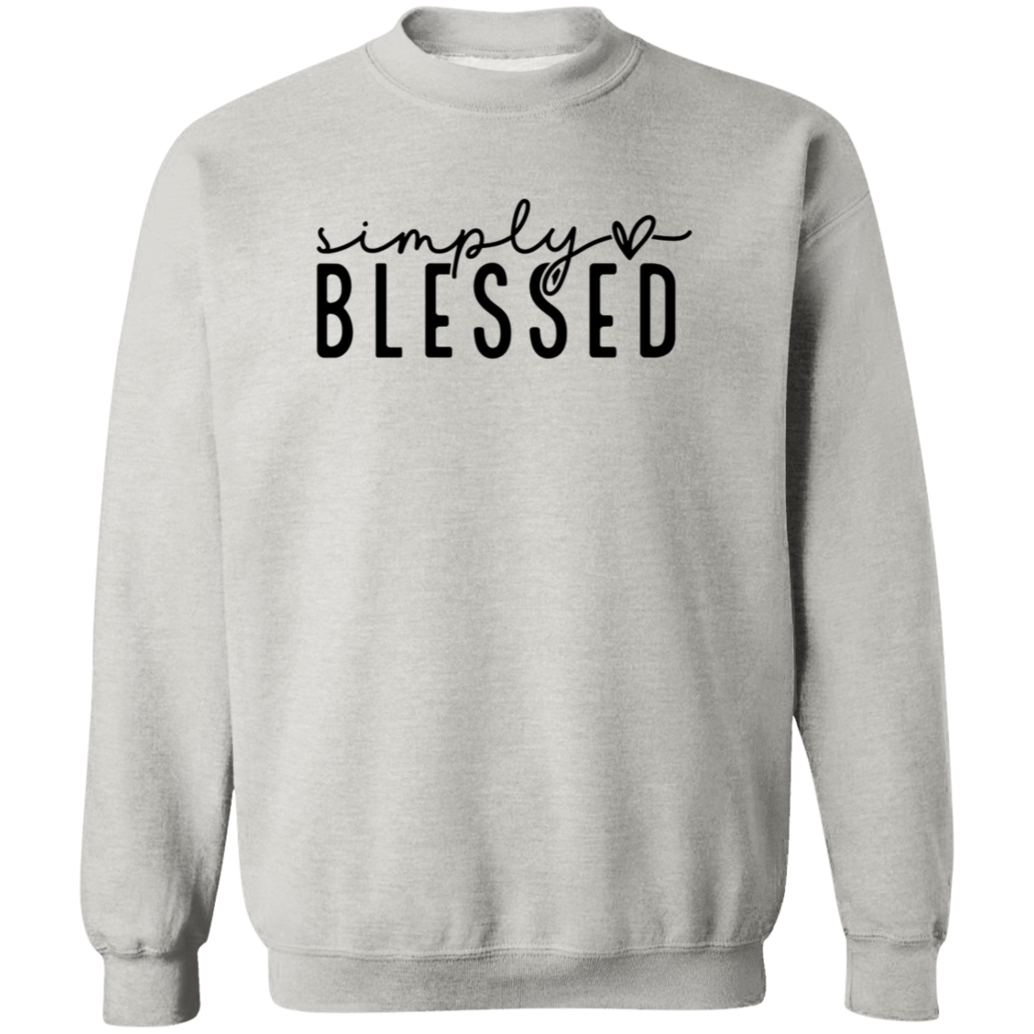 Simply Blessed pullover sweatshirt Christian apparel