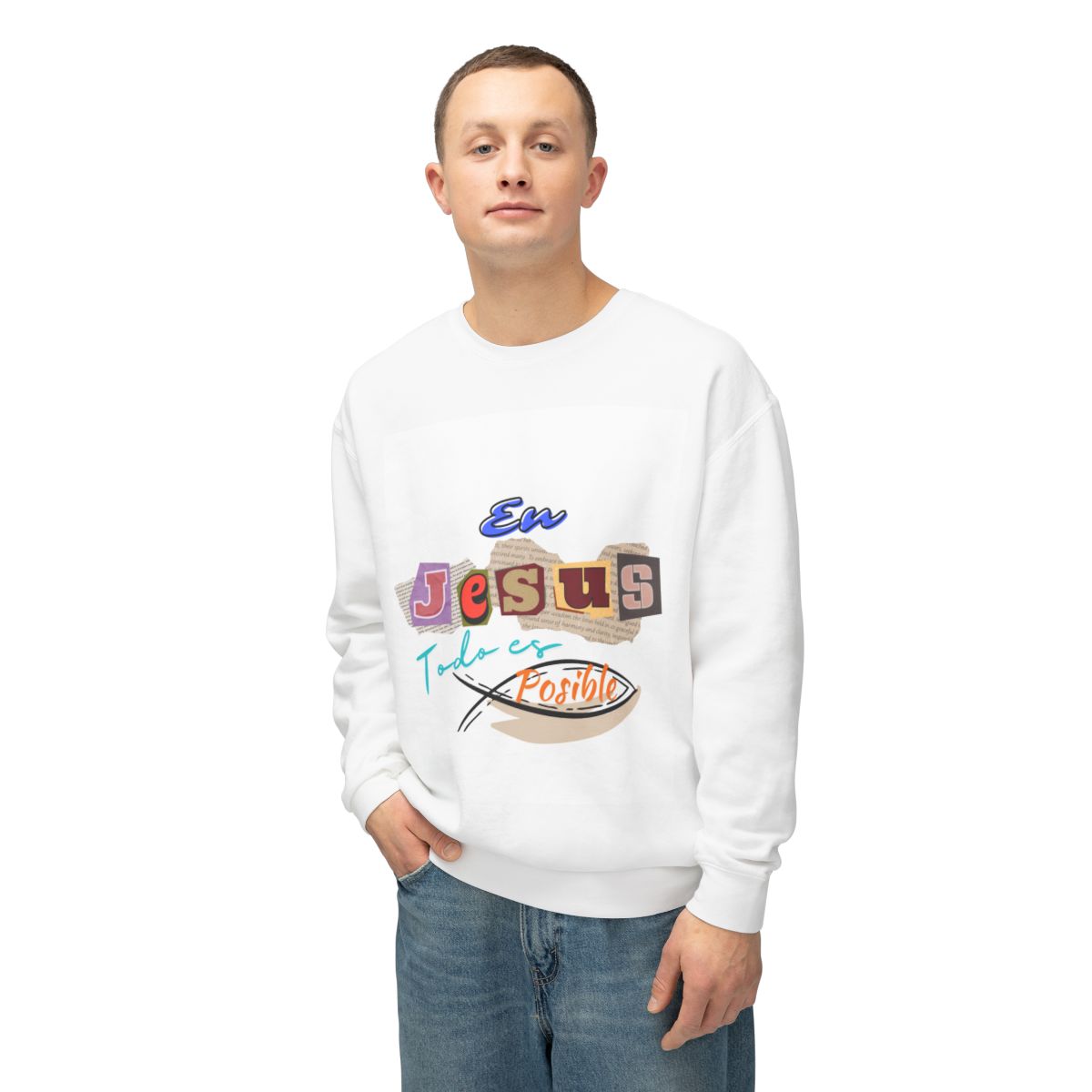 Jesus Crewneck Sweatshirt